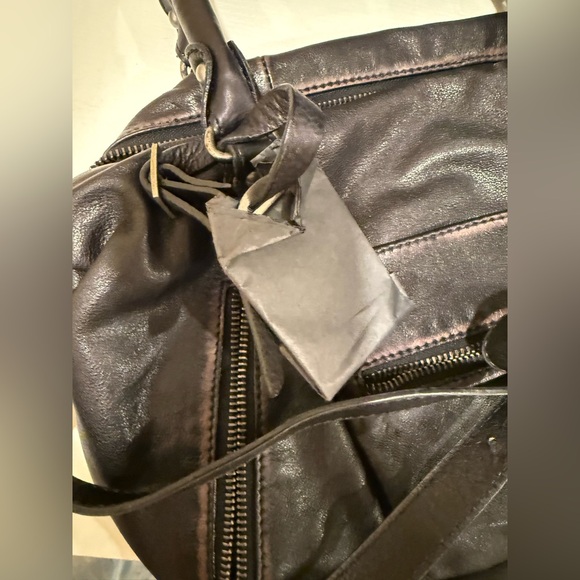 We The Free by Free people Baby Emerson Tote Bag leather in black - Picture 14 of 14